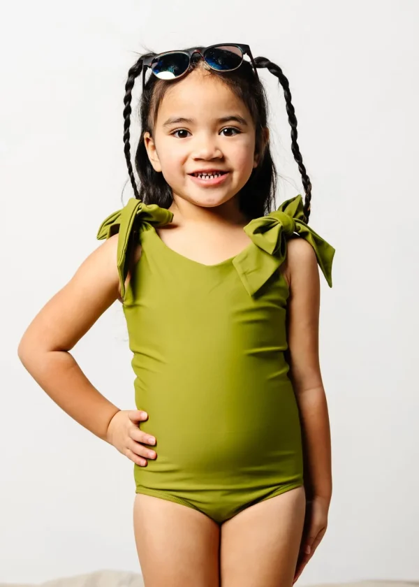 Olive Green | Mini Everyday One-Piece