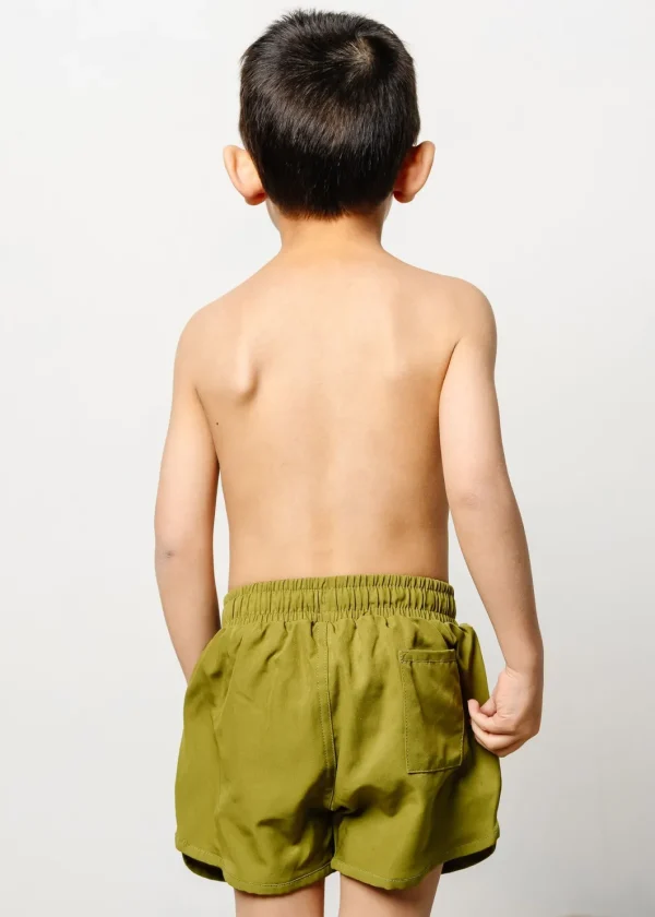 Olive Green | Mini Retro Shorties