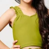 Olive Green | Mini Ripple Top