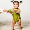 Olive Green | Mini Romper One-Piece