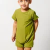 Olive Green | Mini Shorties Rashguard (Unisex)