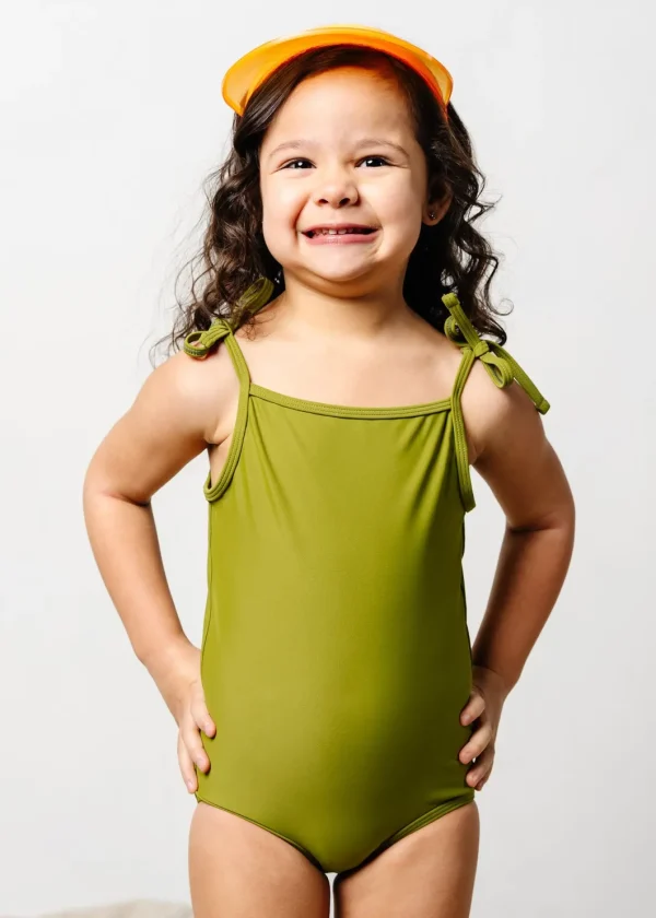 Olive Green | Mini Simply One-Piece