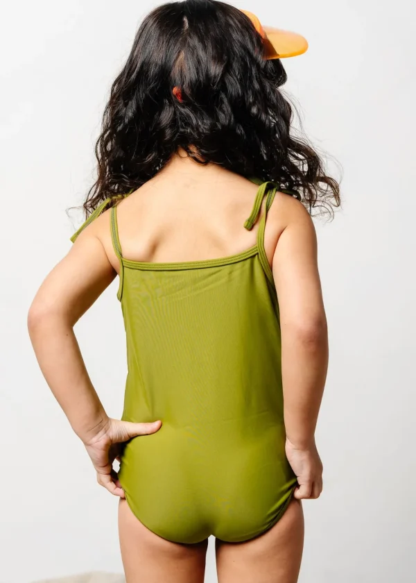 Olive Green | Mini Simply One-Piece