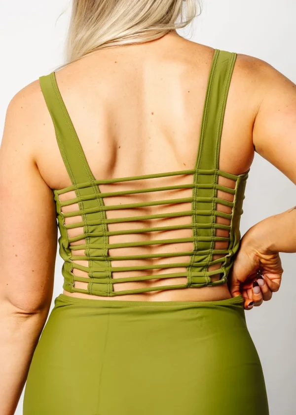 Olive Green | Original Latter-Back Top