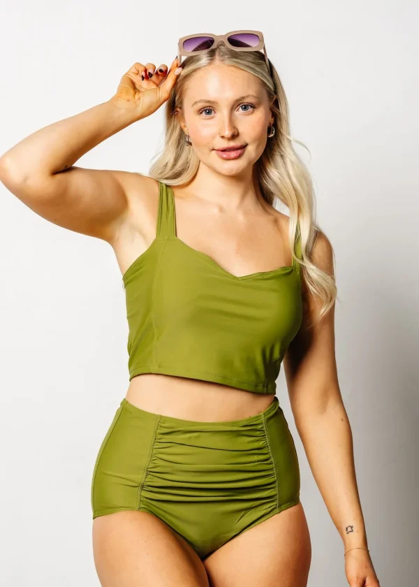 Olive Green | Original Latter-Back Top