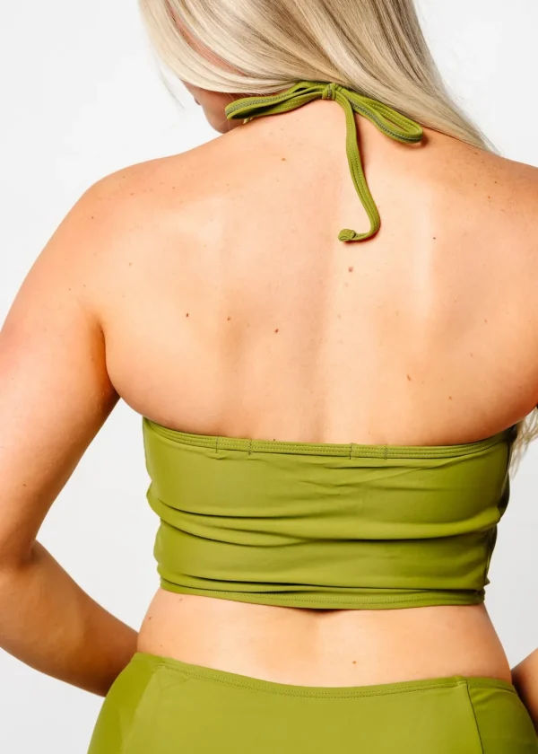 Olive Green | Tied-Up Top