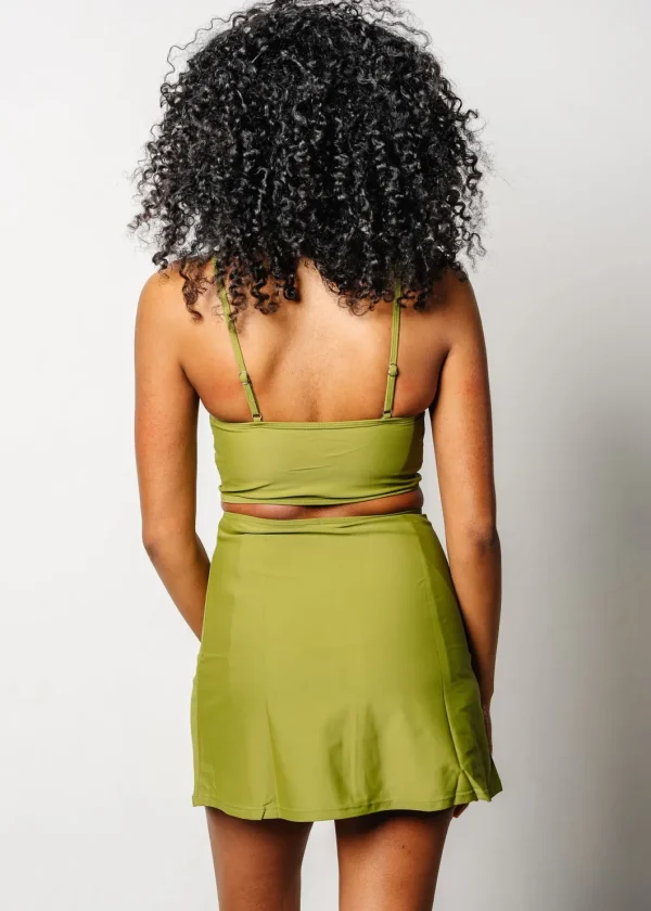 Olive Green | VD Crop Top