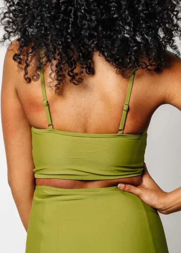 Olive Green | VD Crop Top