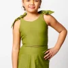 Olive Green | Youth Detached Short Skirt