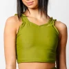 Olive Green | Youth Ripple Top