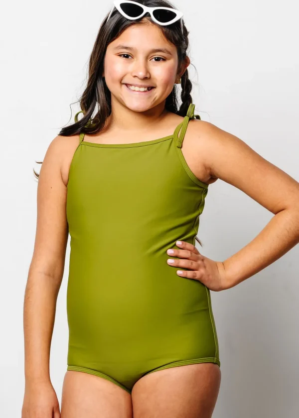 Olive Green | Youth Simply One-Piece