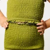 Olive Green | Youth Smocked Bottoms