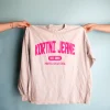 Oversized Kortni Jeane Tee | Cement