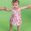 Painted Clams | Baby Skirted One-Piece
