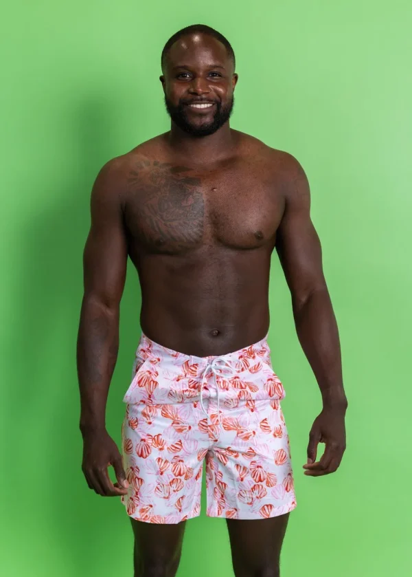 Painted Clams | Mens Swim Trunks