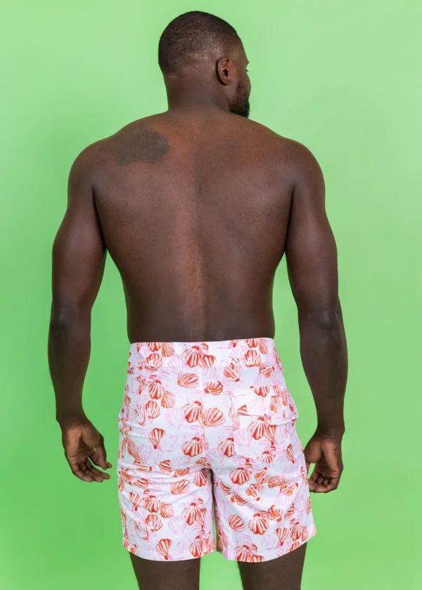 Painted Clams | Mens Swim Trunks