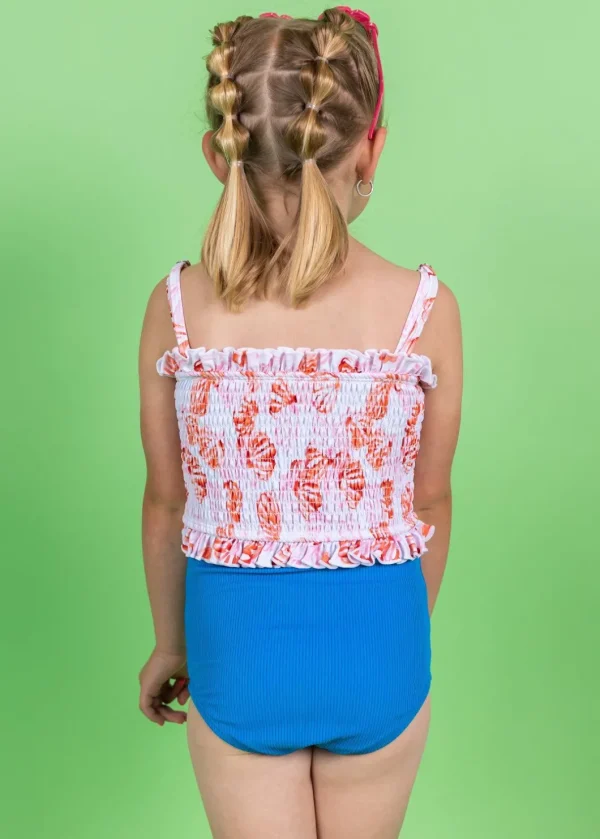 Painted Clams | Mini Bandeau Top