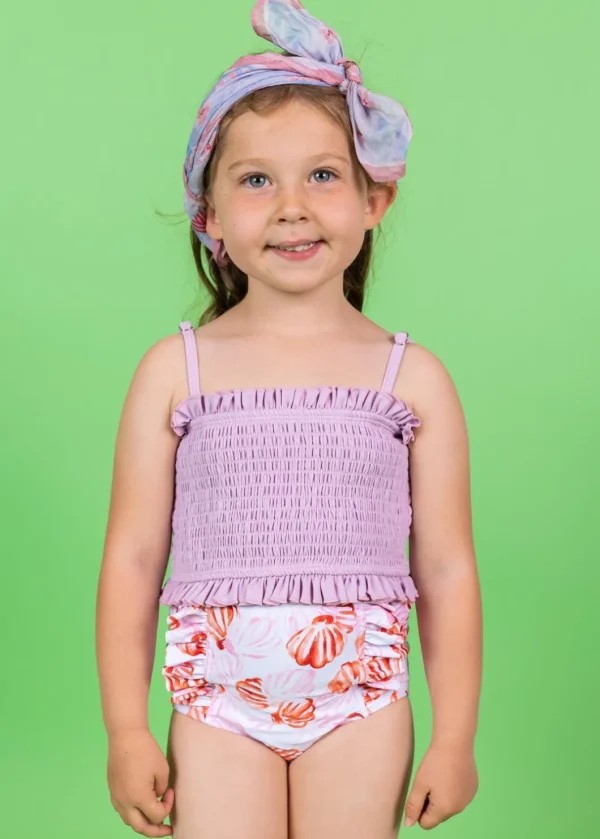 Painted Clams | Mini Down in Front Ruffle Bottoms