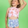 Painted Clams | Mini Racer Back Top
