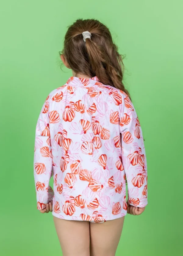 Painted Clams | Mini Rashguard Top (Unisex)