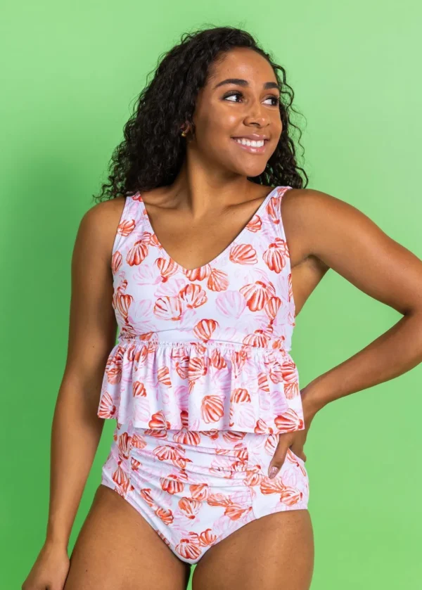 Painted Clams | Ruched Bottoms 2.0
