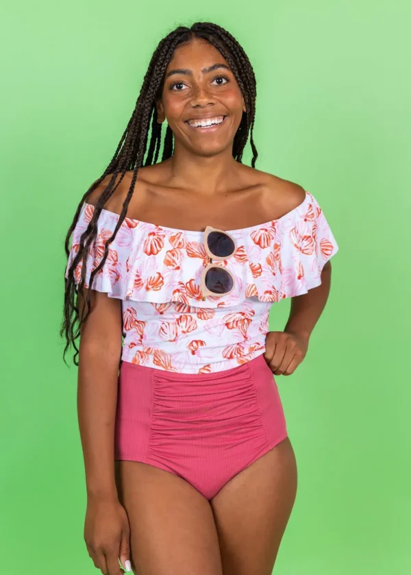 Painted Clams | Ruffled Around Top