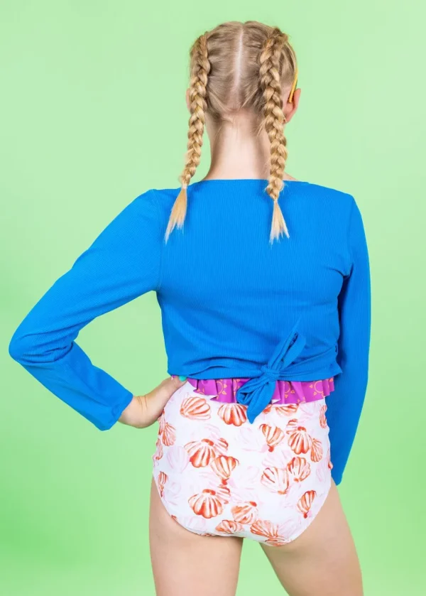 Painted Clams | Youth High-Waisted Bottoms