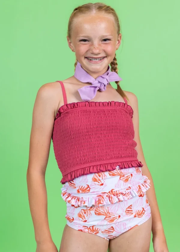 Painted Clams | Youth Mid-Ruffle Bottoms