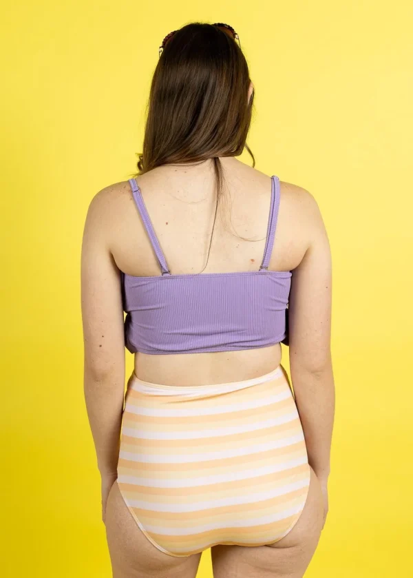 Peachy Stripe | Maternity Bottoms