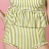 Pear Stripes | All Ruffled Up Bottoms