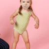 Pear Stripes | Baby Simply One-Piece