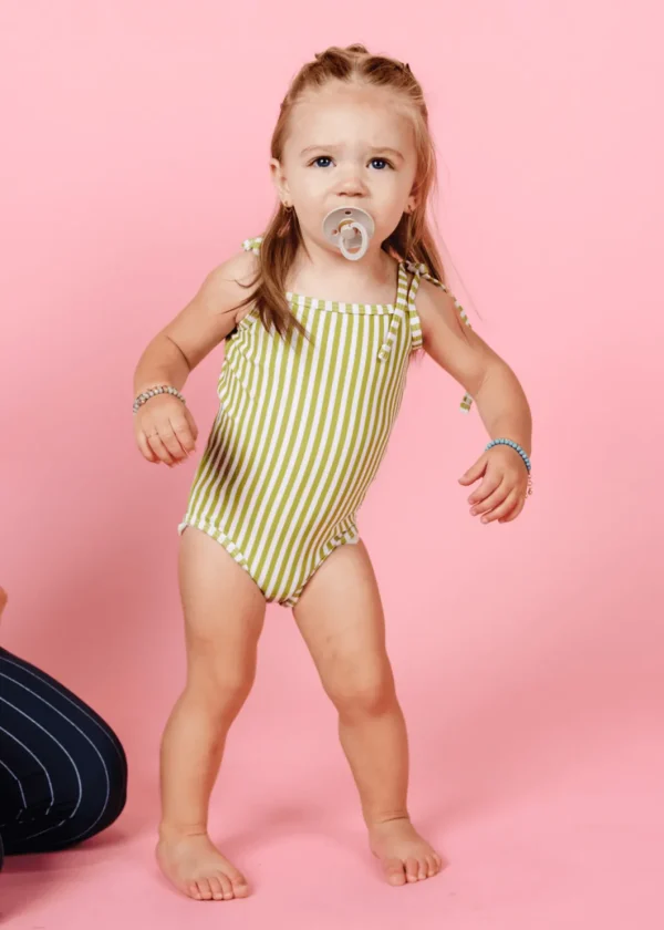 Pear Stripes | Baby Simply One-Piece