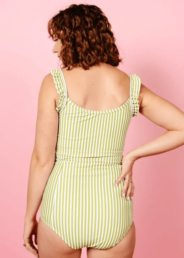 Pear Stripes | Flutter Top