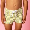 Pear Stripes | Mini Euro Shorts