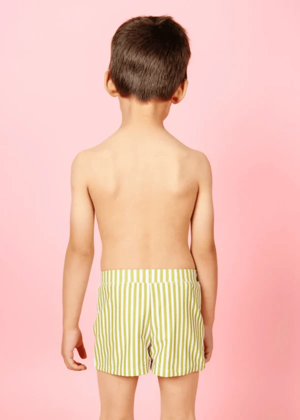 Pear Stripes | Mini Euro Shorts