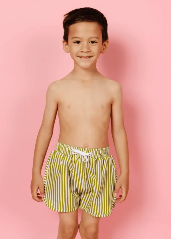 Pear Stripes | Mini Retro Shorties