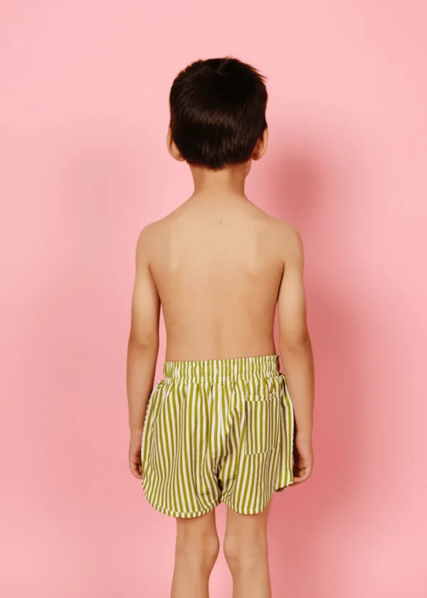 Pear Stripes | Mini Retro Shorties