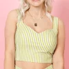 Pear Stripes | Original Latter-Back Top