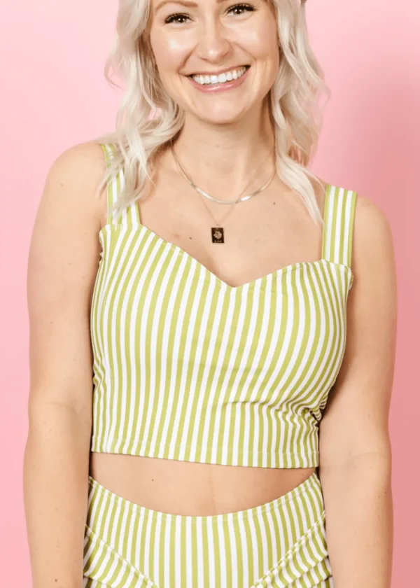 Pear Stripes | Original Latter-Back Top