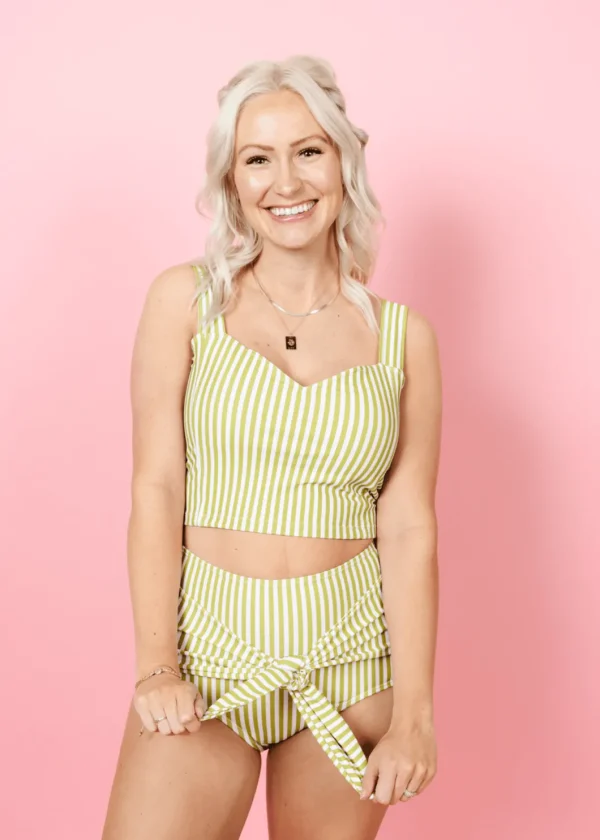 Pear Stripes | Original Latter-Back Top