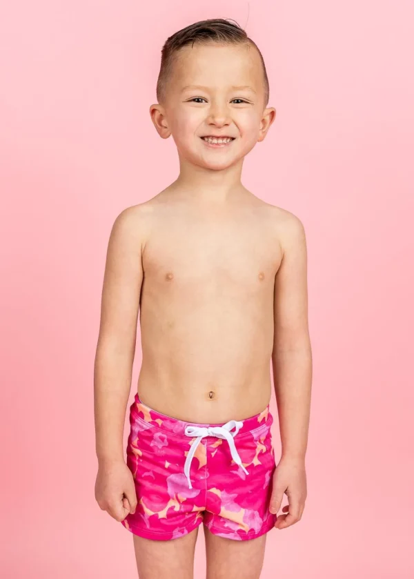 Pink Blooms | Mini Euro Shorts