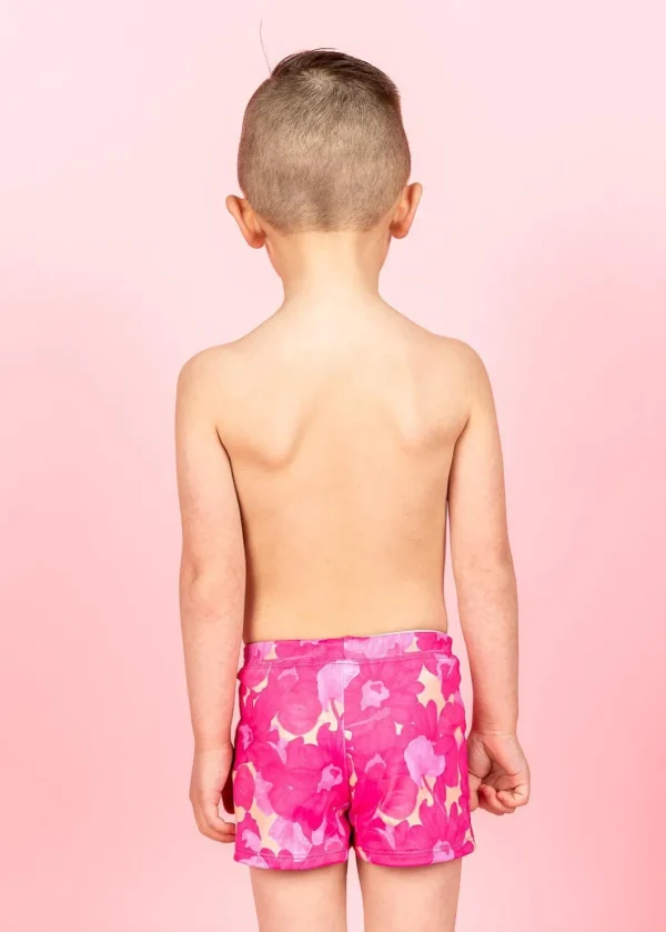 Pink Blooms | Mini Euro Shorts