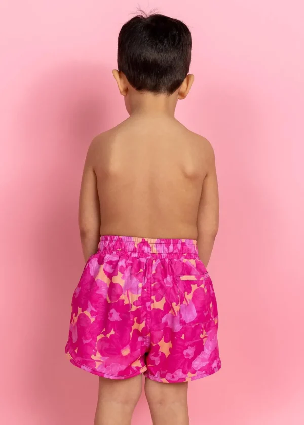 Pink Blooms | Mini Retro Shorties