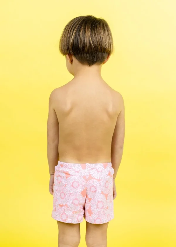 Pink Daisies | Mini Euro Shorts