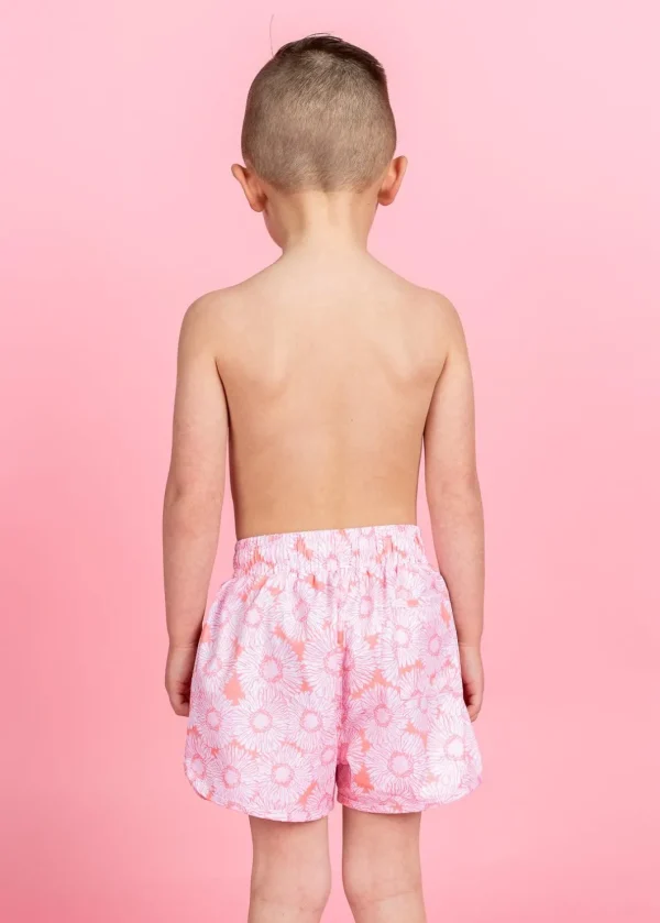 Pink Daisies | Mini Retro Shorties