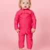 Pink Raspberry | Baby Rashguard One-Piece (Unisex)