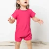 Pink Raspberry | Baby Shorties Rashguard (Unisex)