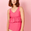 Pink Raspberry | Extended High-Waisted Bottoms