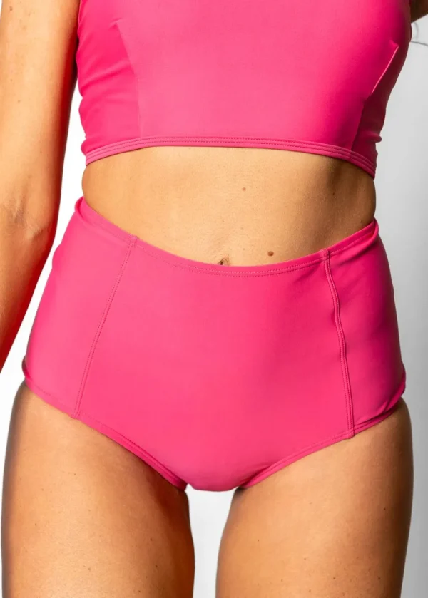 Pink Raspberry | High-Waisted Bottoms