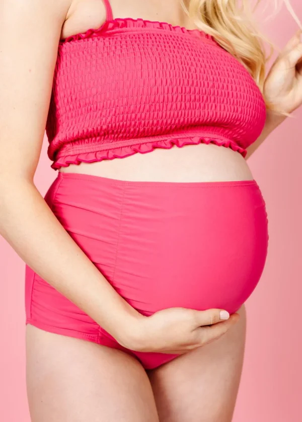 Pink Raspberry | Maternity Bottoms